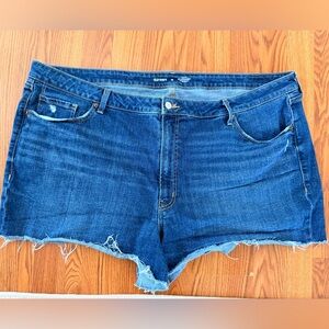 Old Navy Women's Dark Blue Jean Shorts